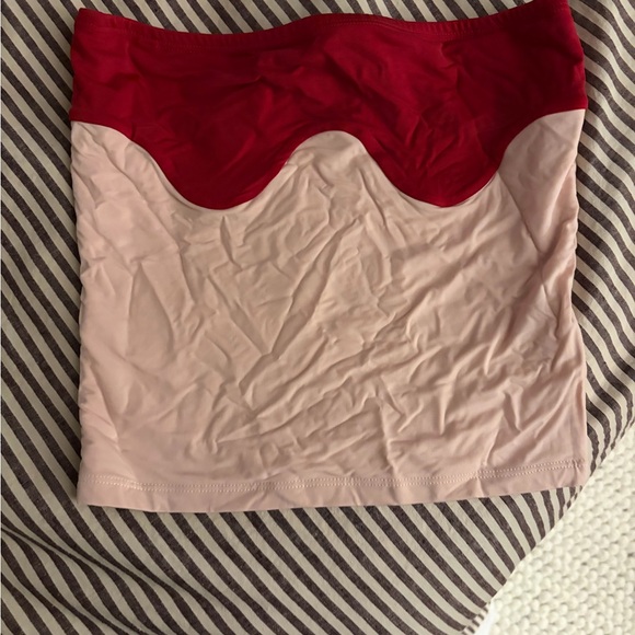 Orseund Iris Abstract Tube Top - Picture 4 of 4